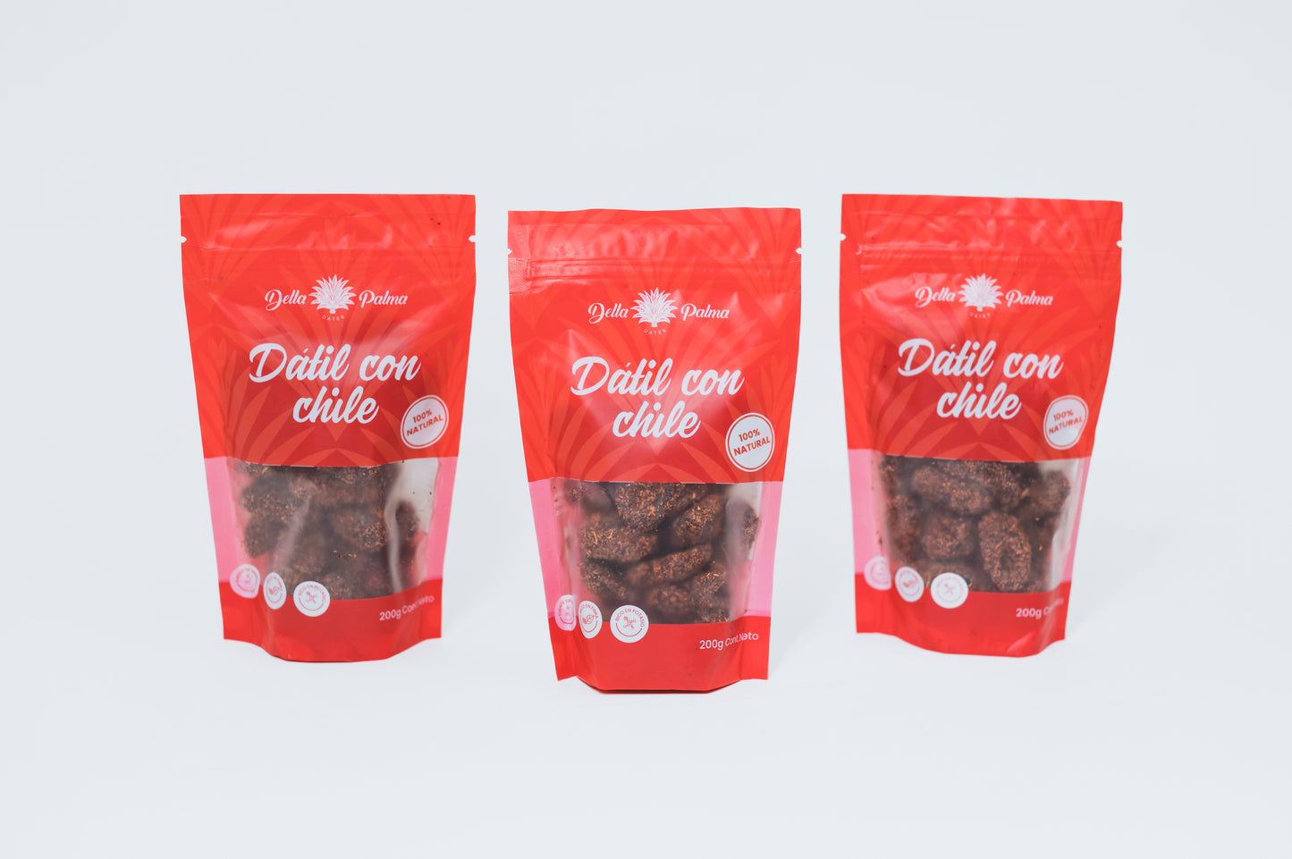 Dátil con chile | 200gr paquete con 5 bolsas